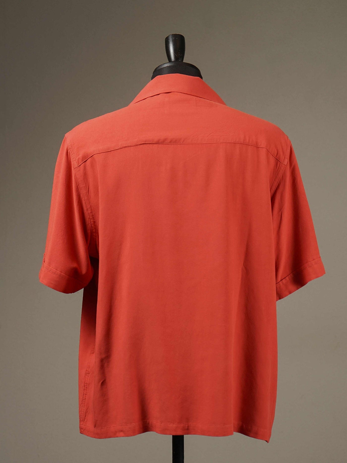 GANGSTERVILLE | RIPTIDE CLUB - S/S GUAYABERA SHIRTS / GSV5114 - Orange