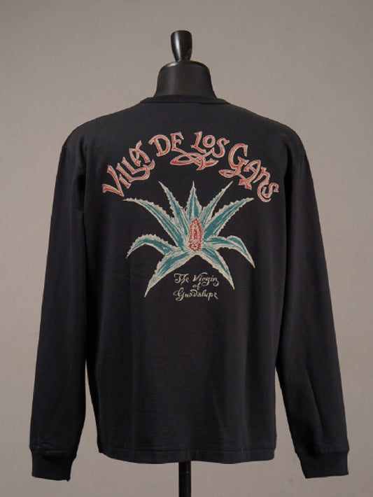 GANGSTERVILLE | VILLA DE LOS GANS GUADALUPE - L/S T-SHIRTS / GSV6119 - Black