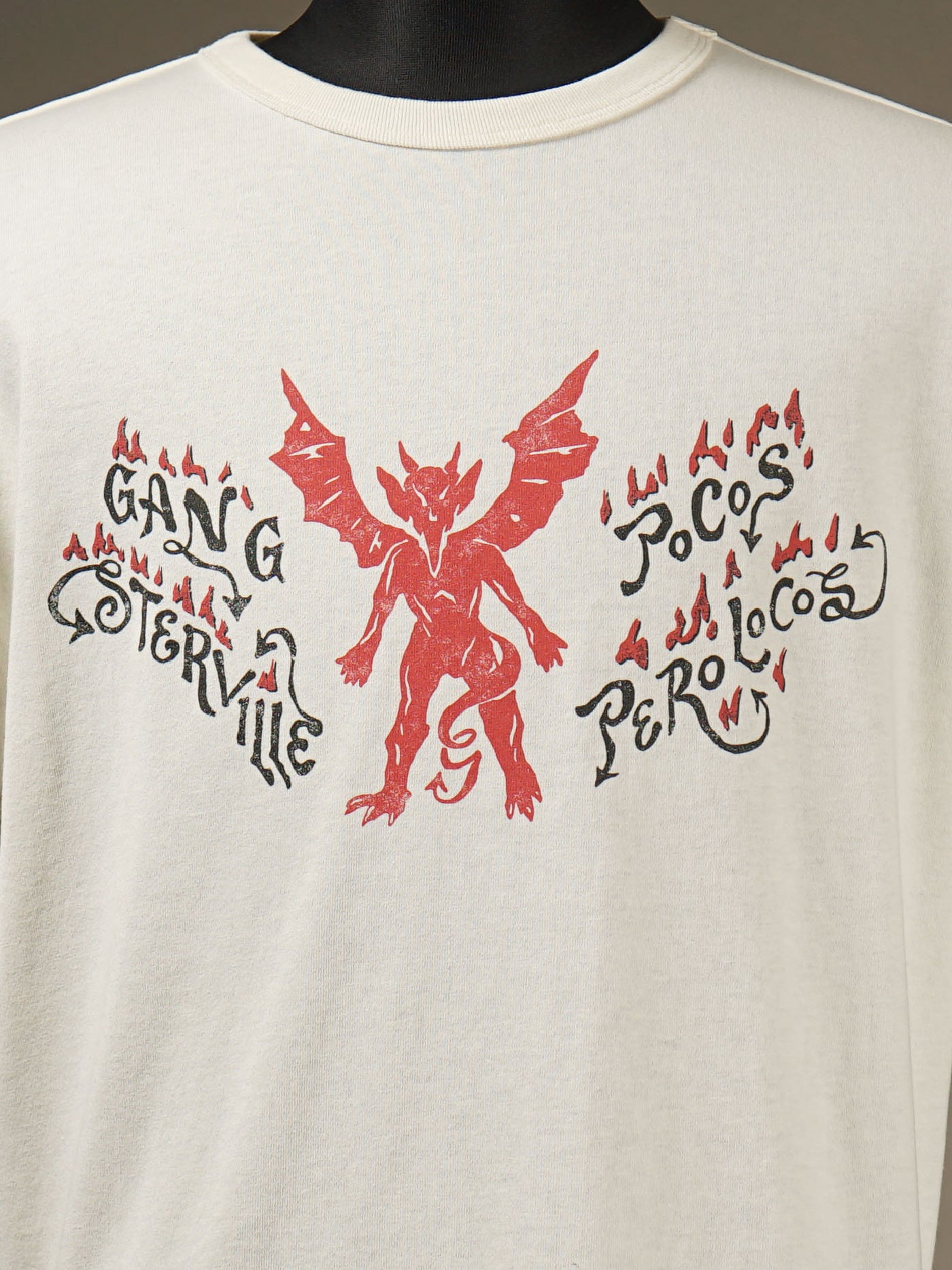 【6.10 (Tue) Release】GANGSTERVILLE | SPICY DEVIL - S/S T-SHIRTS / GSV5124 - White