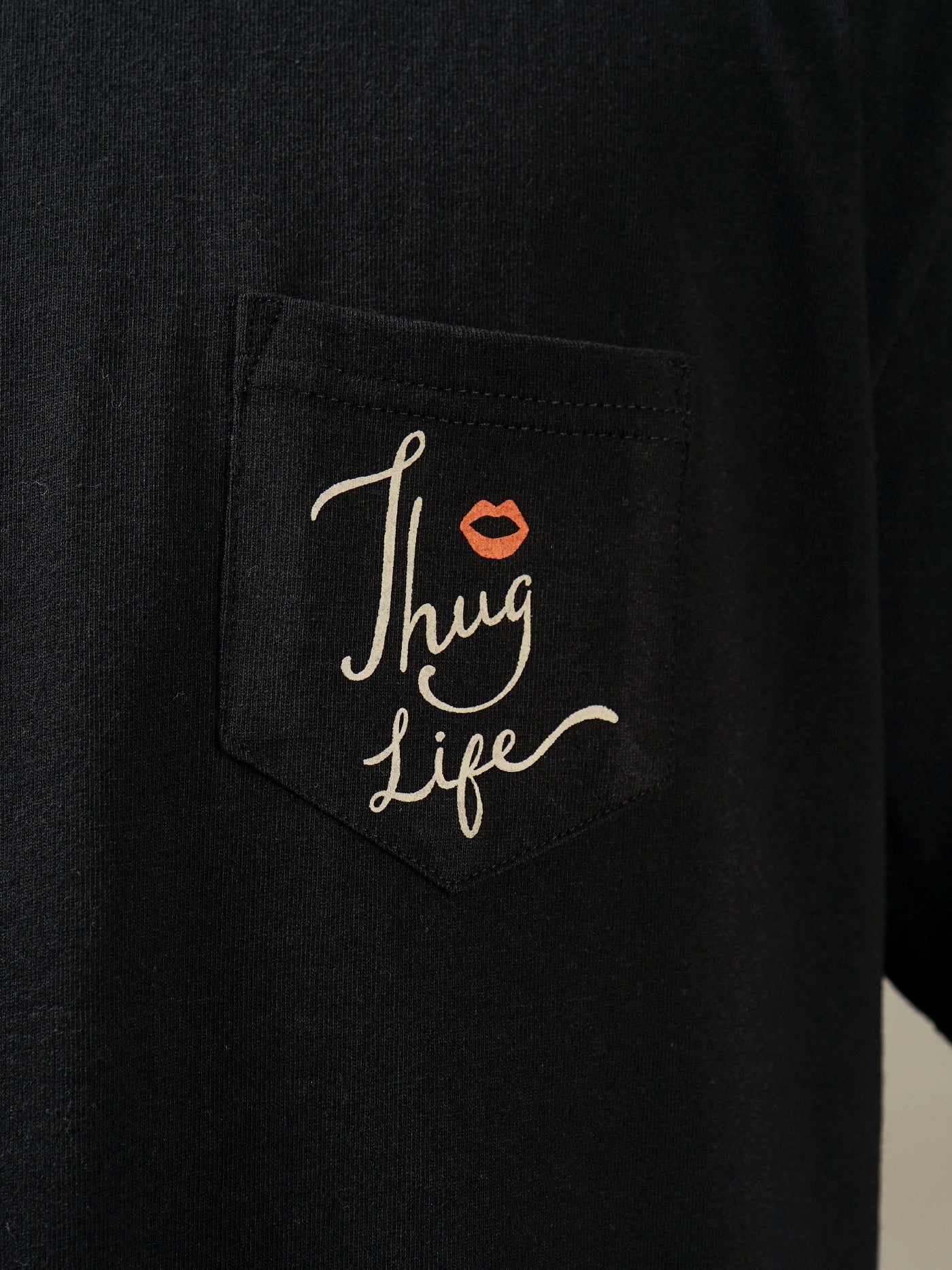 GANGSTERVILLE | LADY WITH PANTHER - S/S T-SHIRTS / GSV5125 - Black