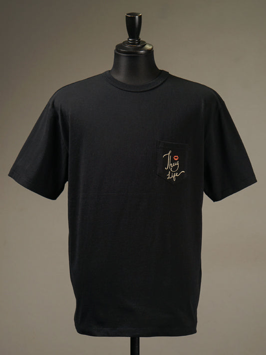 GANGSTERVILLE | LADY WITH PANTHER - S/S T-SHIRTS / GSV5125 - Black