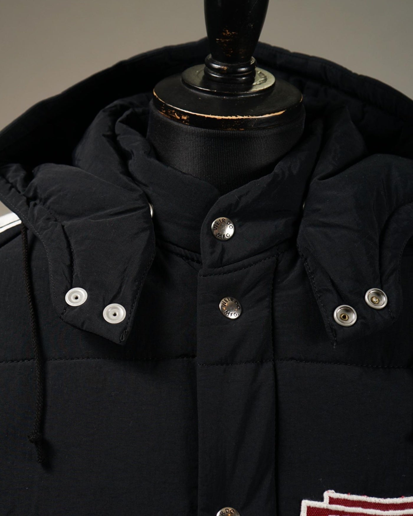 WEIRDO | FLAME - RACING JACKET - Black