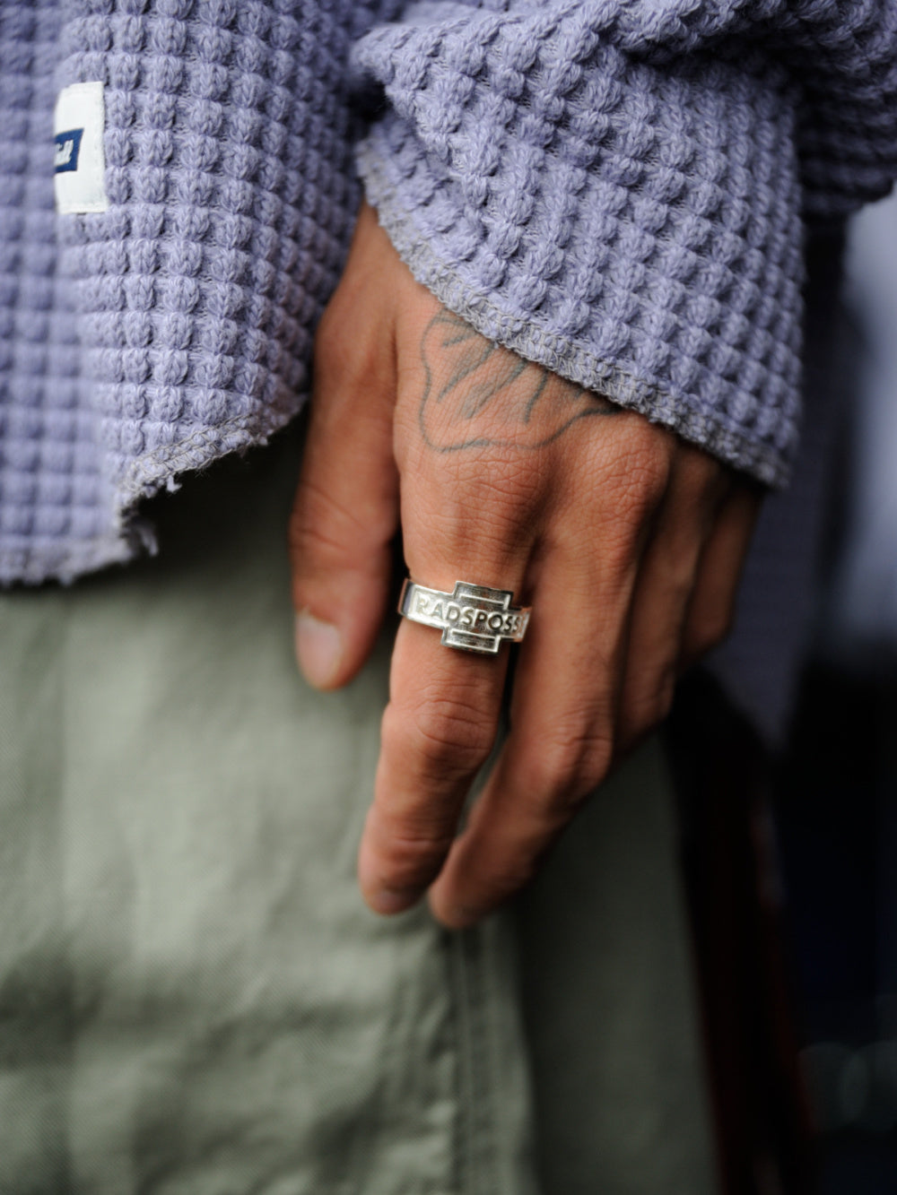 RADIALL | POSSE - EMBLEM RING - Silver 925