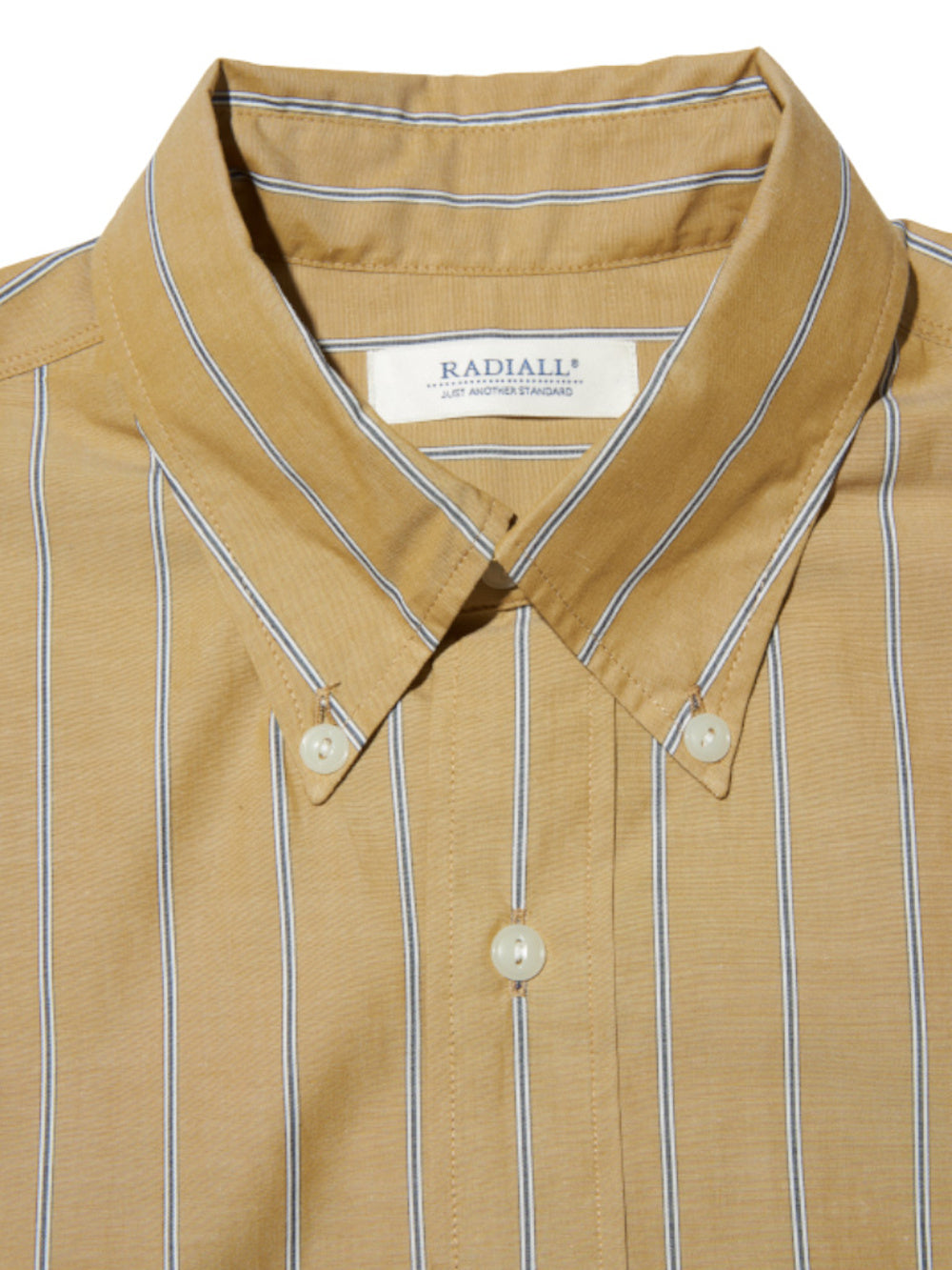 RADIALL | LAIDBACK - B.D. COLLARED SHIRT L/S - Root Beer