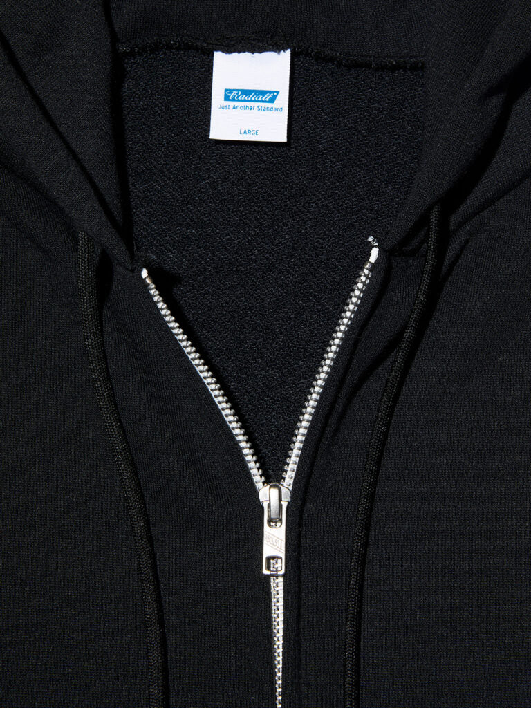RADIALL | WINDOW SIGN - ZIP UP HOODIE SWEATSHIRT L/S
