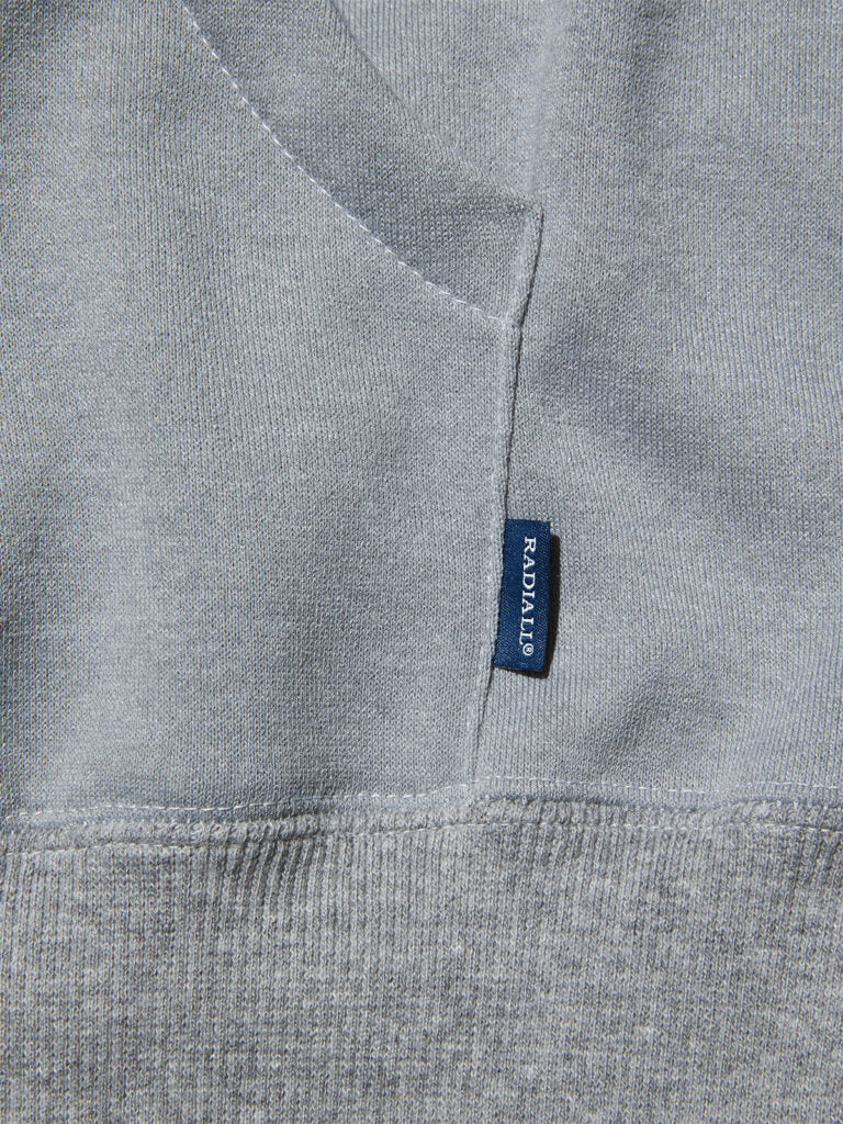 RADIALL | WINDOW SIGN - ZIP UP HOODIE SWEATSHIRT L/S