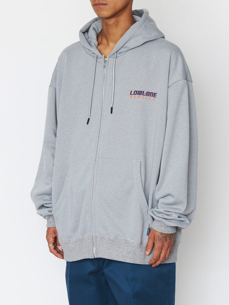 RADIALL | WINDOW SIGN - ZIP UP HOODIE SWEATSHIRT L/S