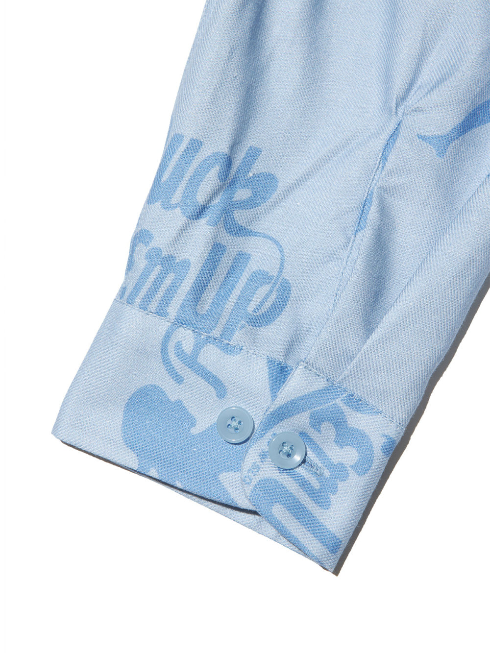 RADIALL | CHROME LADY - OPEN COLLARED SHIRT L/S - Light Blue