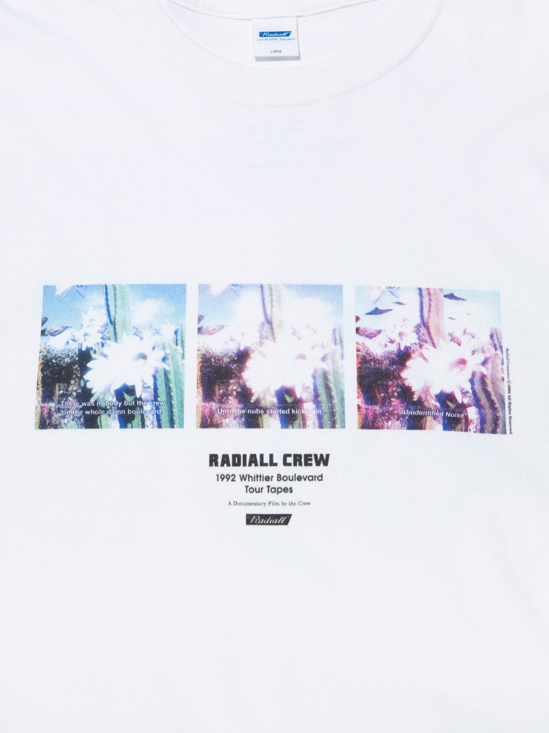 RADIALL | THE THING - CREW NECK T-SHIRT S/S - White