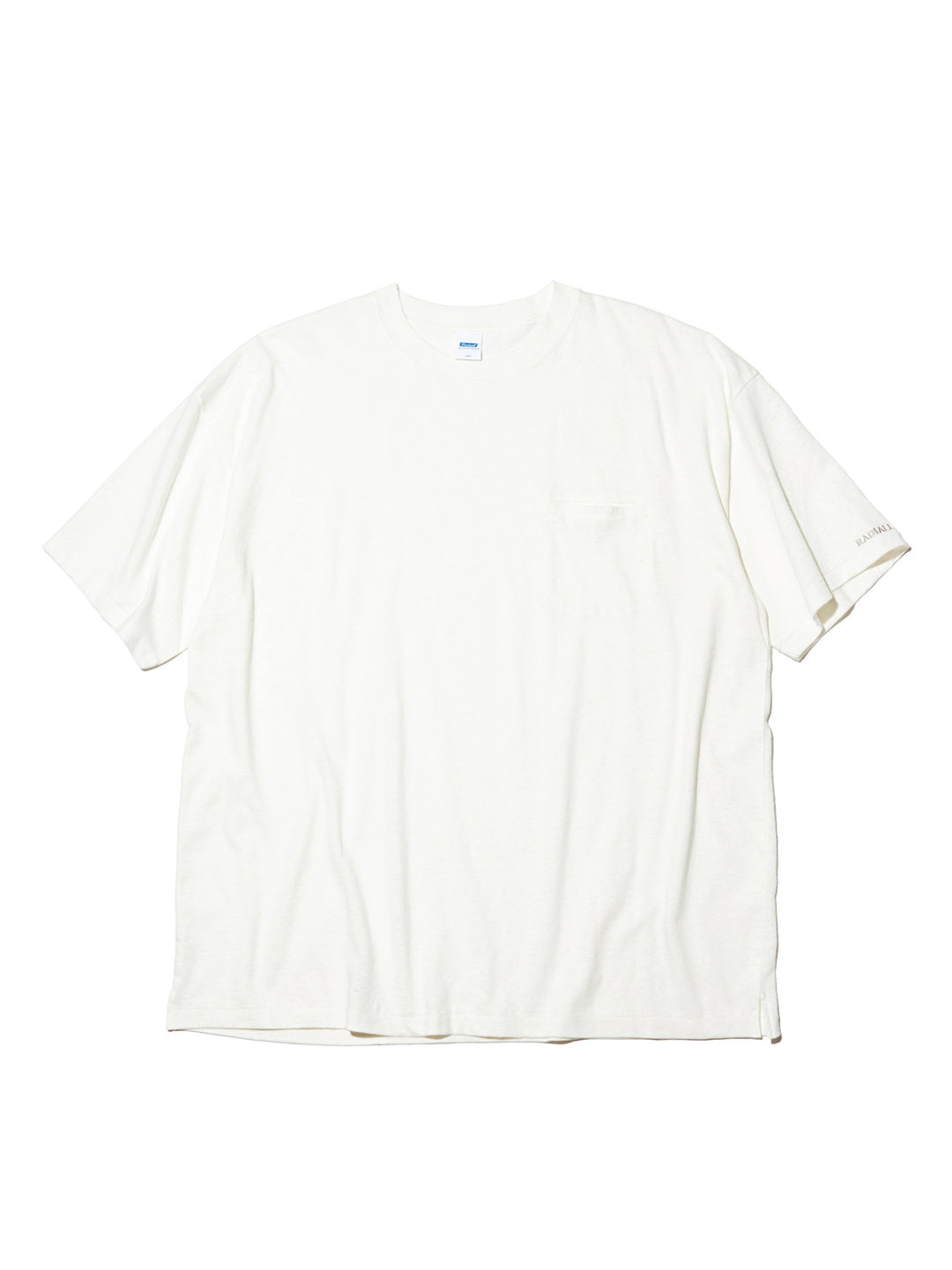 RADIALL | HEMPS CREW NECK T-SHIRT S/S - Ivory