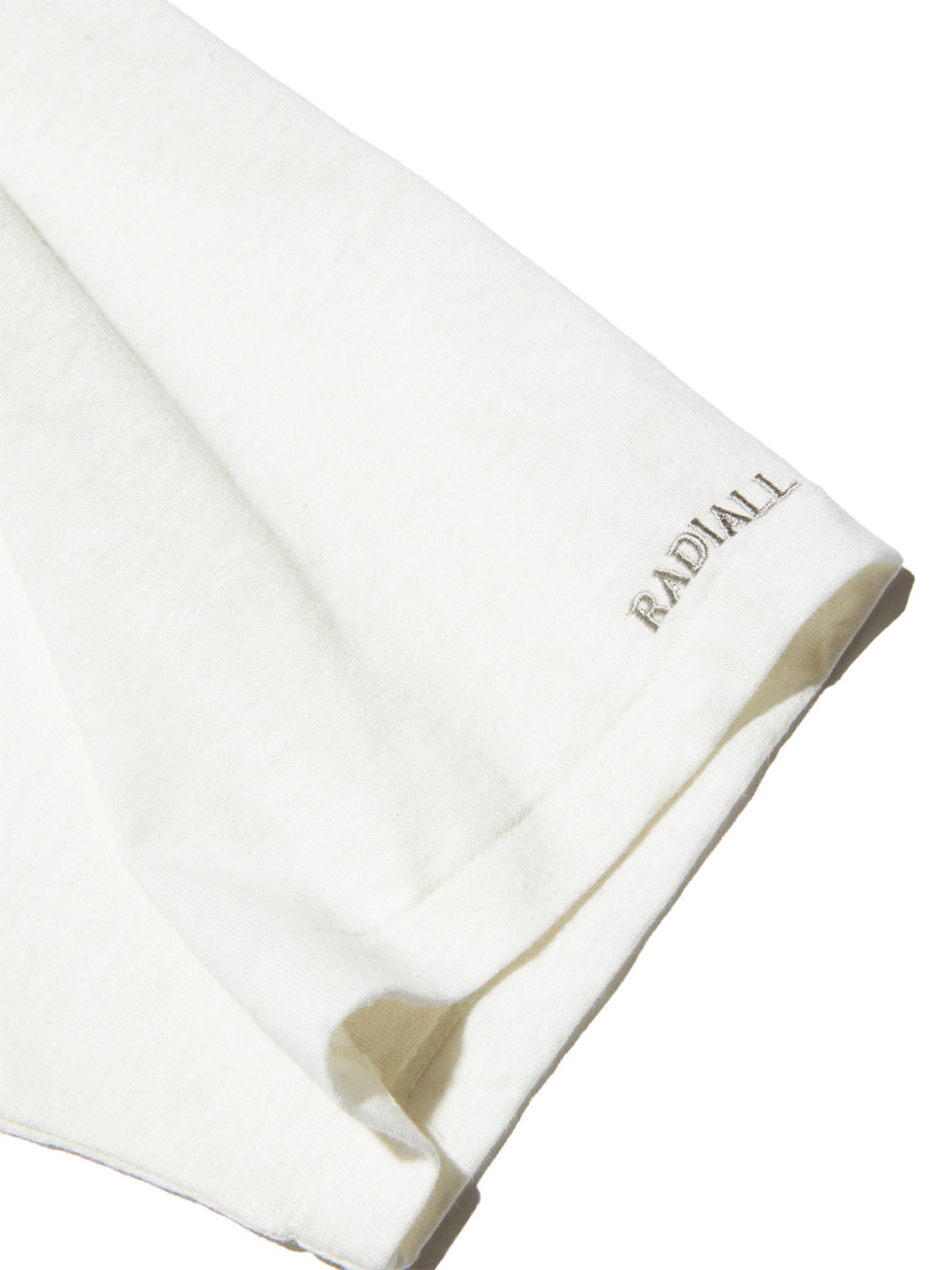 RADIALL | HEMPS CREW NECK T-SHIRT S/S - Ivory