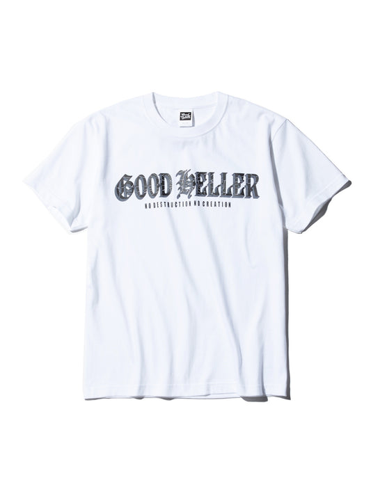 GOOD HELLER | TRUMPS NEW OPEN ANNIVERSARY LOGO S/S T-SHIRT - White
