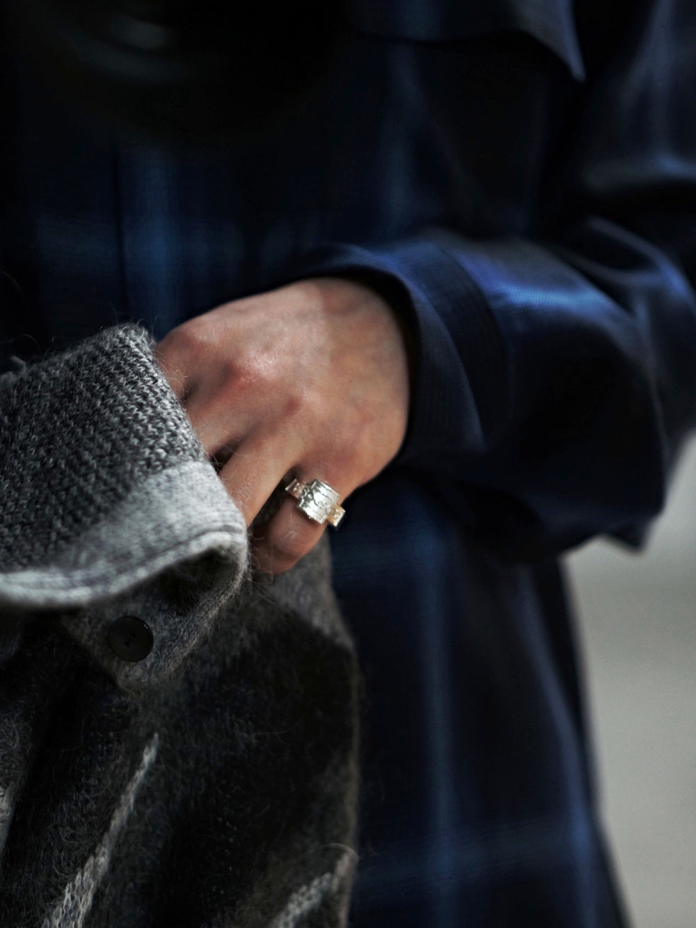 RADIALL | POSSE - EMBLEM RING - Silver 925