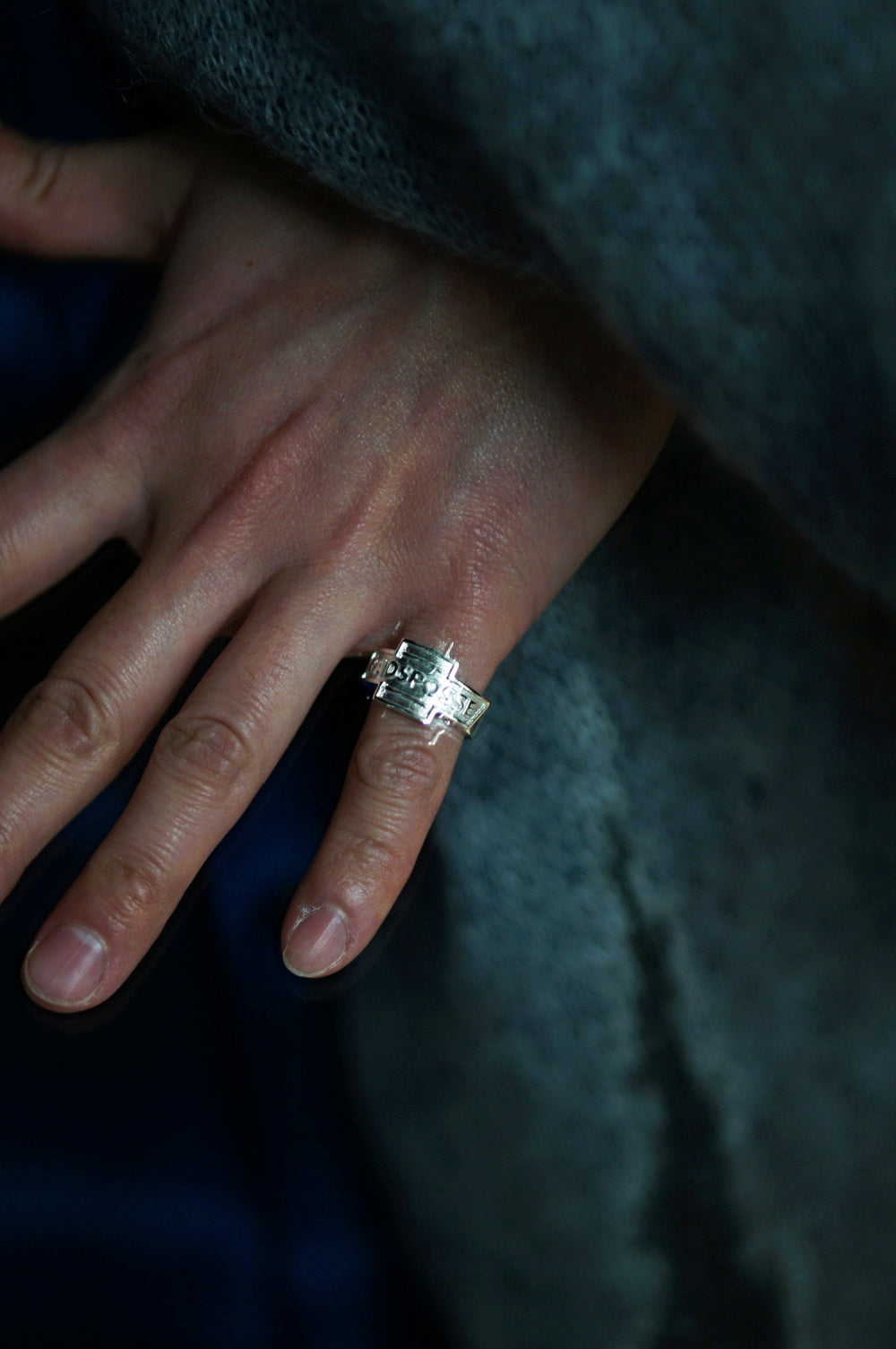 RADIALL | POSSE - EMBLEM RING - Silver 925