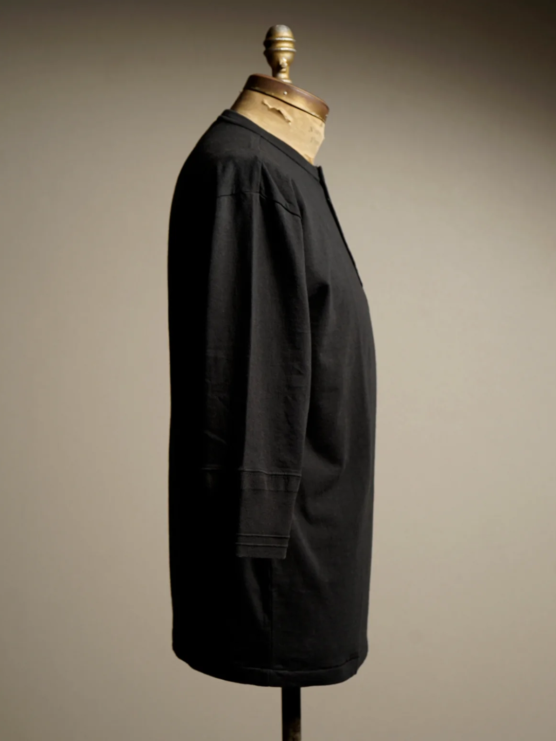 GLADHAND & Co. | HALF SLEEVE HENRY POCKET T-SHIRTS - Black