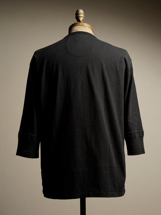 GLADHAND & Co. | HALF SLEEVE HENRY POCKET T-SHIRTS - Black