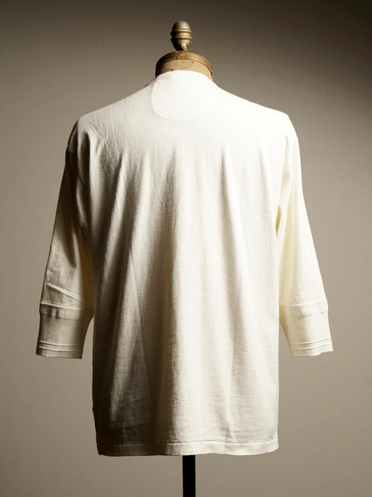 GLADHAND & Co. | HALF SLEEVE HENRY POCKET T-SHIRTS - White