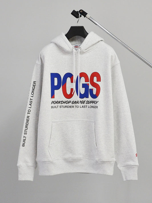 PORKCHOP | BIG PCGS HOODIE - Gray