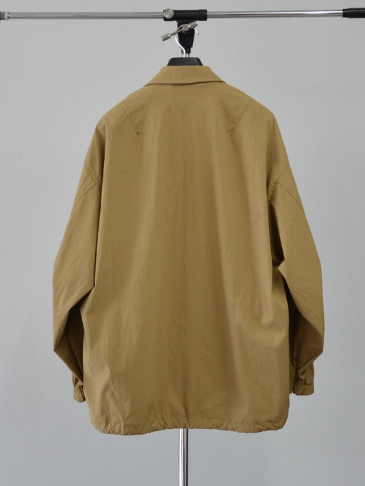WAX | SPRING BALLOON COACH JACKET - Beige