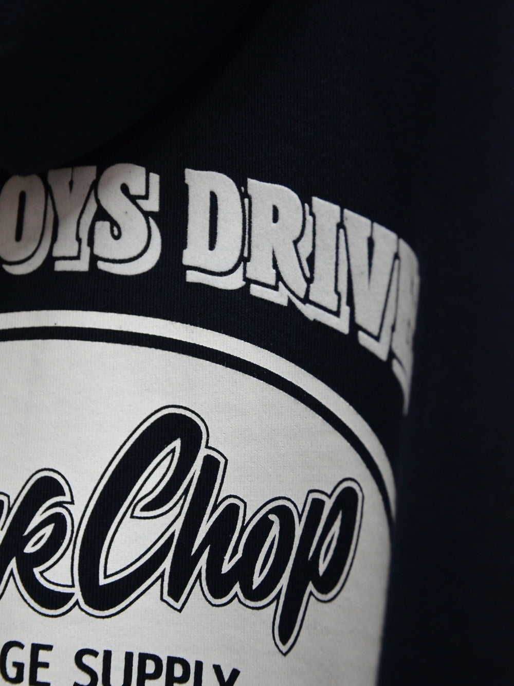 PORKCHOP | BAD TOYS ZIP UP HOODIE - Navy
