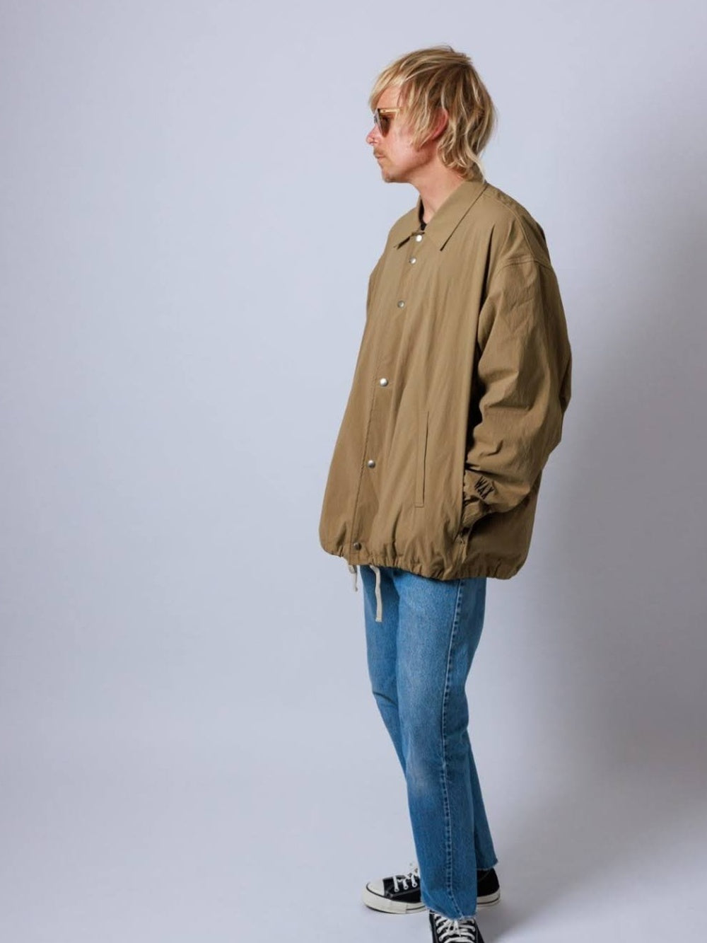 WAX | SPRING BALLOON COACH JACKET - Beige