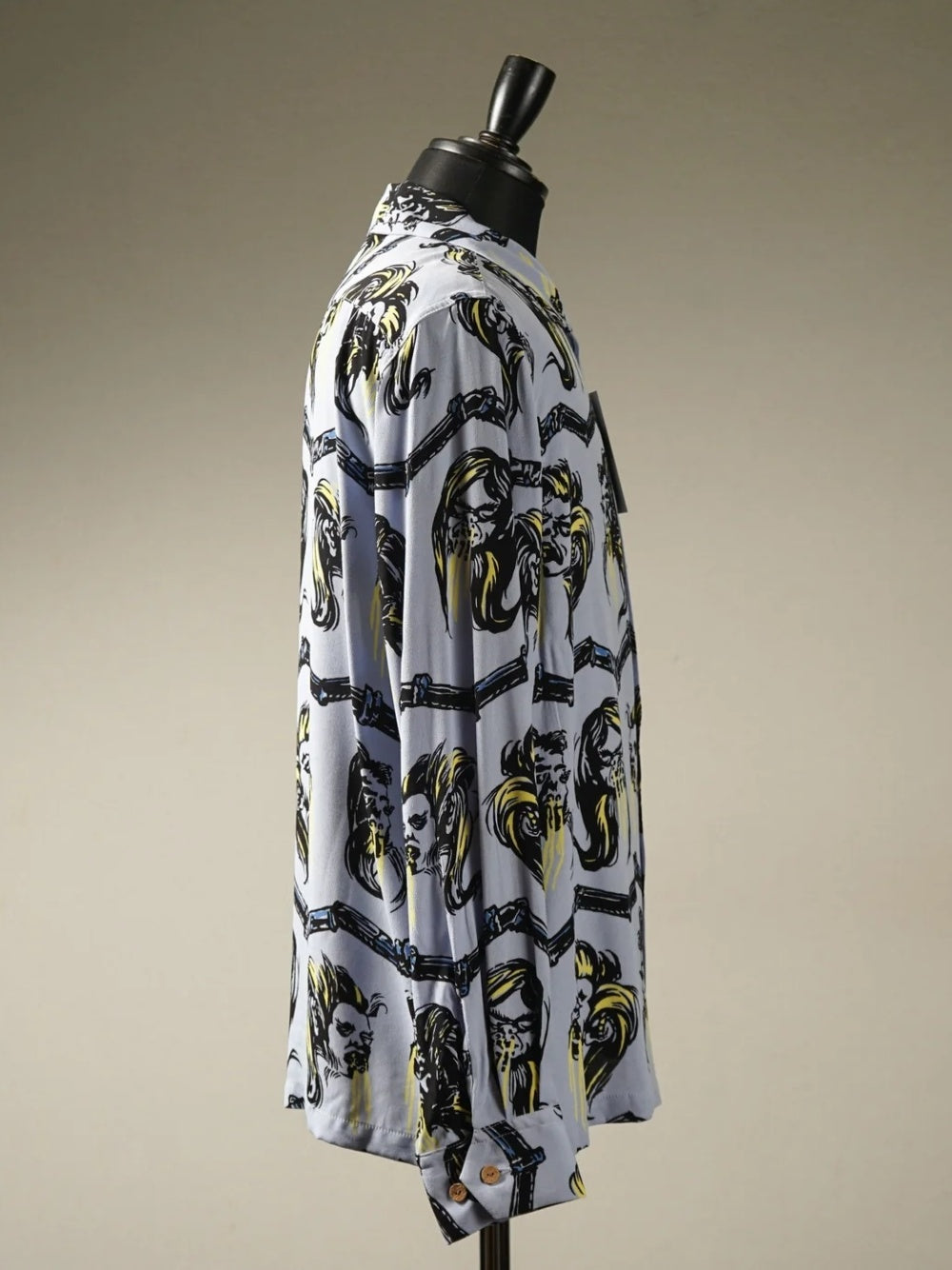WEIRDO | VOODOO HEAD - L/S SHIRTS - Zenith Blue
