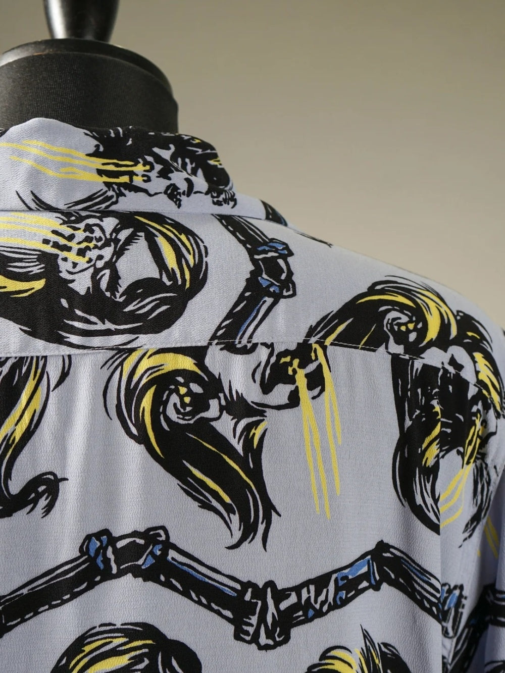 WEIRDO | VOODOO HEAD - L/S SHIRTS - Zenith Blue