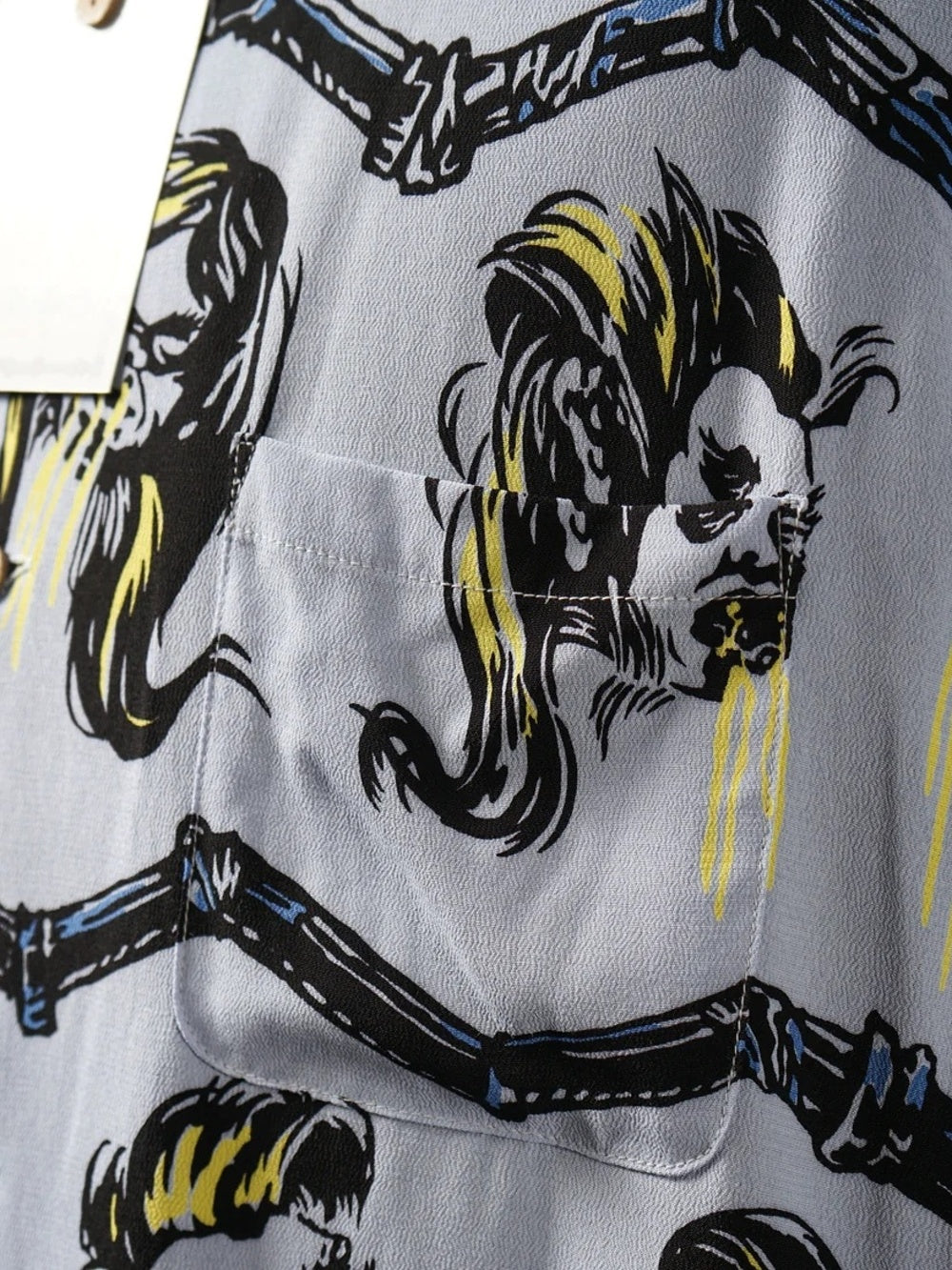 WEIRDO | VOODOO HEAD - L/S SHIRTS - Zenith Blue