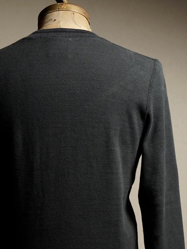 GLADHAND & Co. | THICK HENRY L/S T-SHIRTS - Black