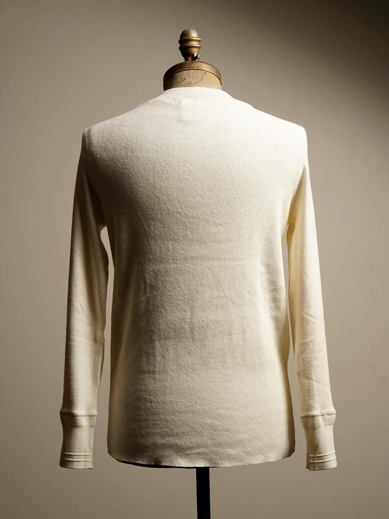 GLADHAND & Co. | THICK HENRY L/S T-SHIRTS - White