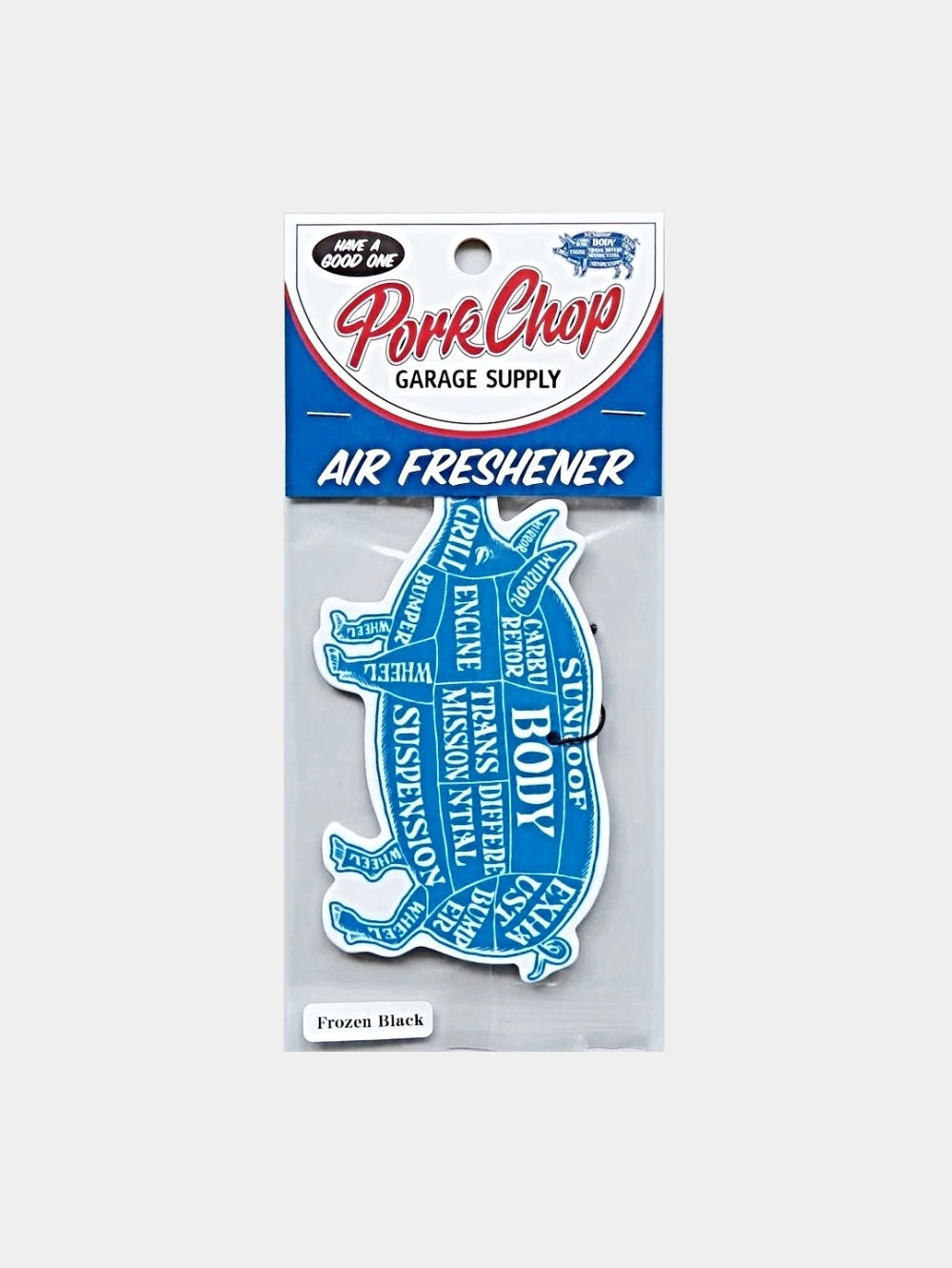 PORKCHOP | AIR FRESHENER - Frozen Black