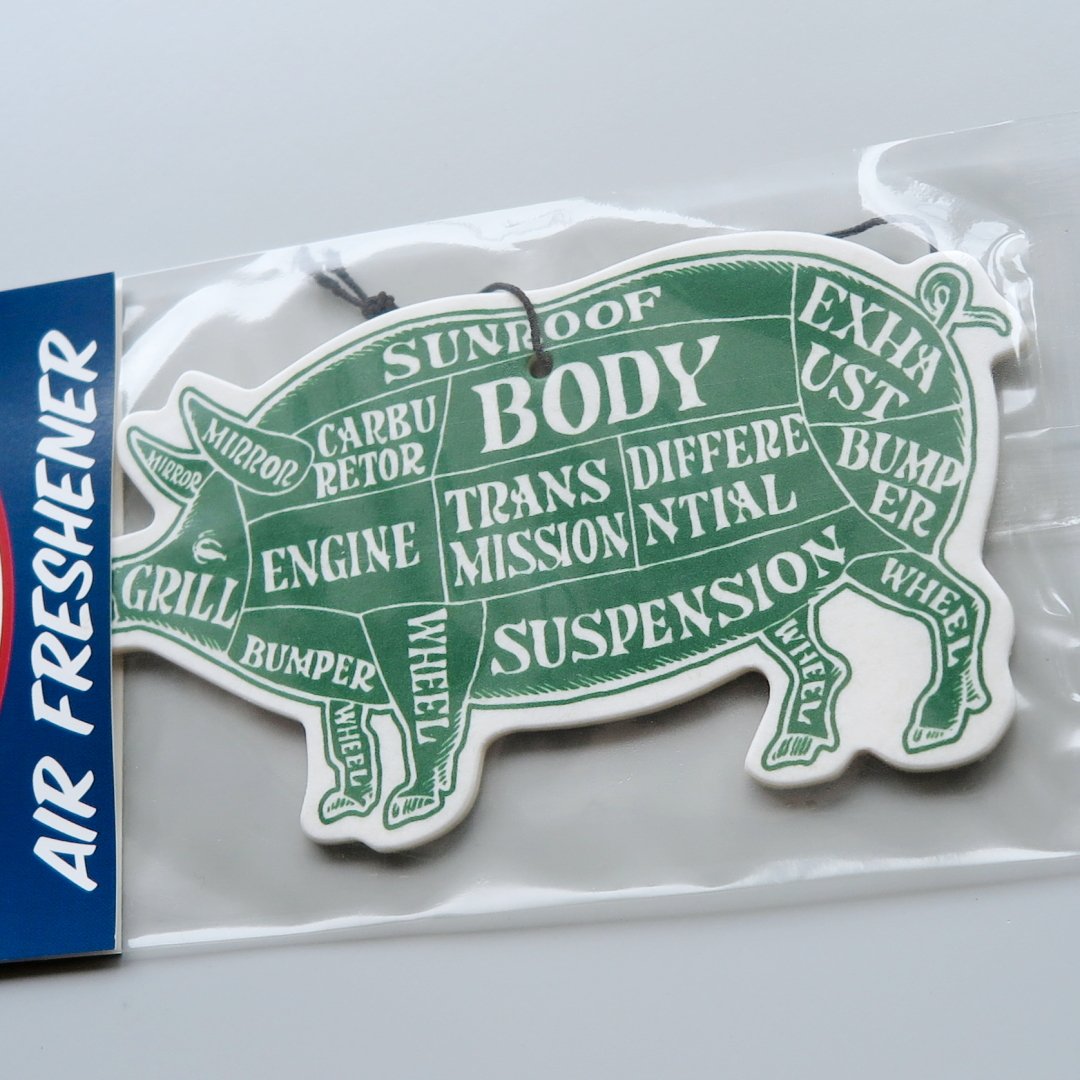 PORKCHOP | AIR FRESHENER - Green Apple