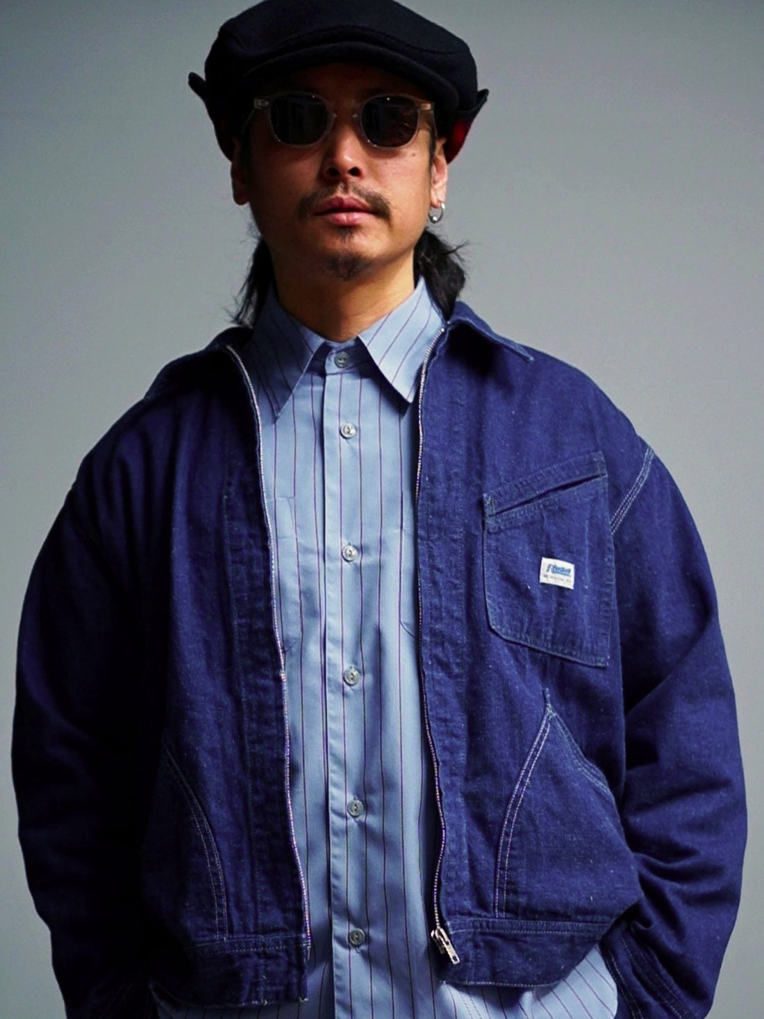 RADIALL | Vox - REGULAR COLLARED SHIRT L/S