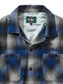 GOOD HELLER | WOOL&POLYESTER OMBRE CHECK SHIRT - Blue