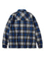 GOOD HELLER | WOOL&POLYESTER OMBRE CHECK SHIRT - Blue