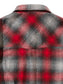 GOOD HELLER | WOOL&POLYESTER OMBRE CHECK SHIRT - Red