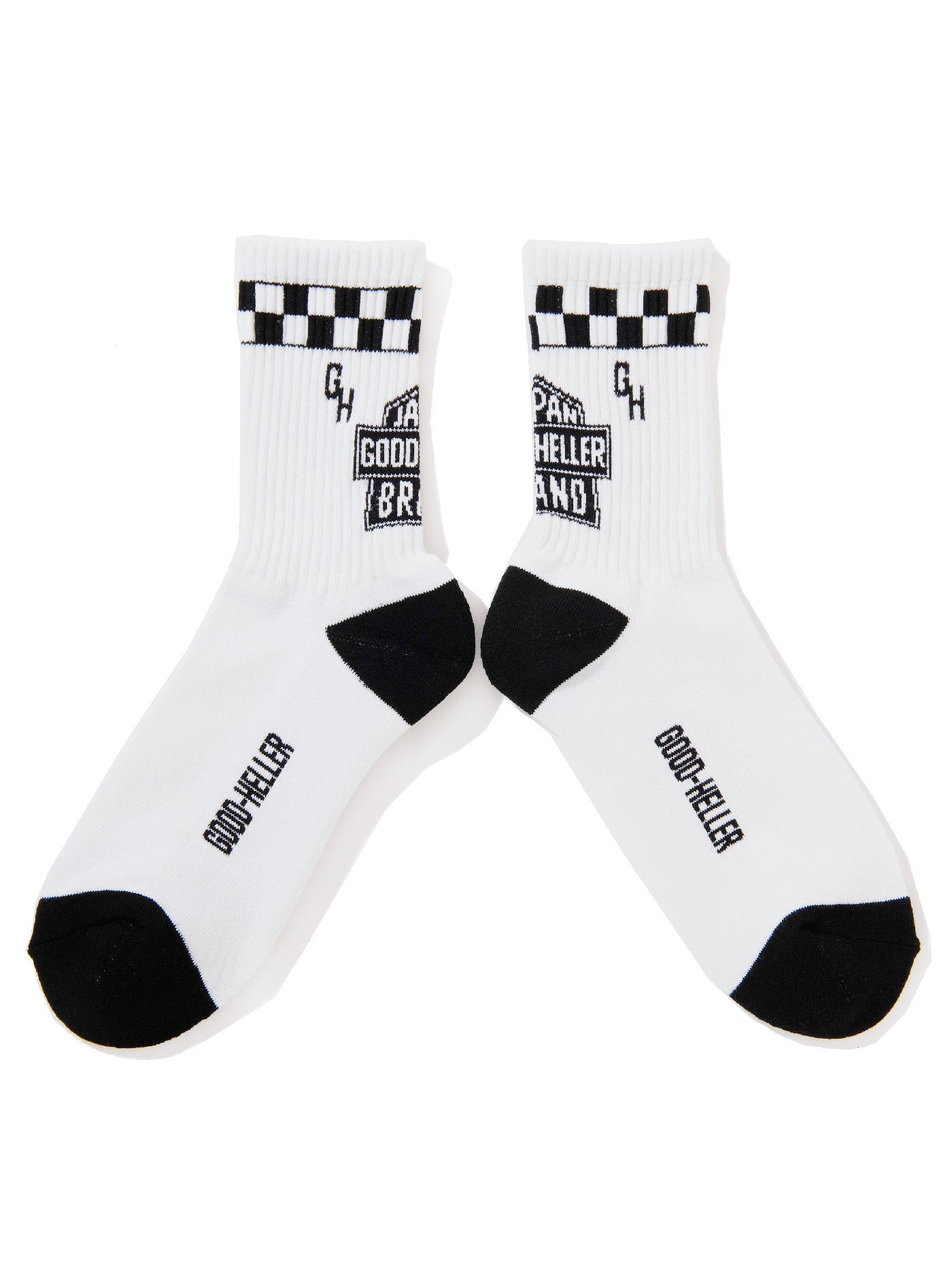 GOOD HELLER | JP GH LOGO SEMI MIDDLE SOCKS