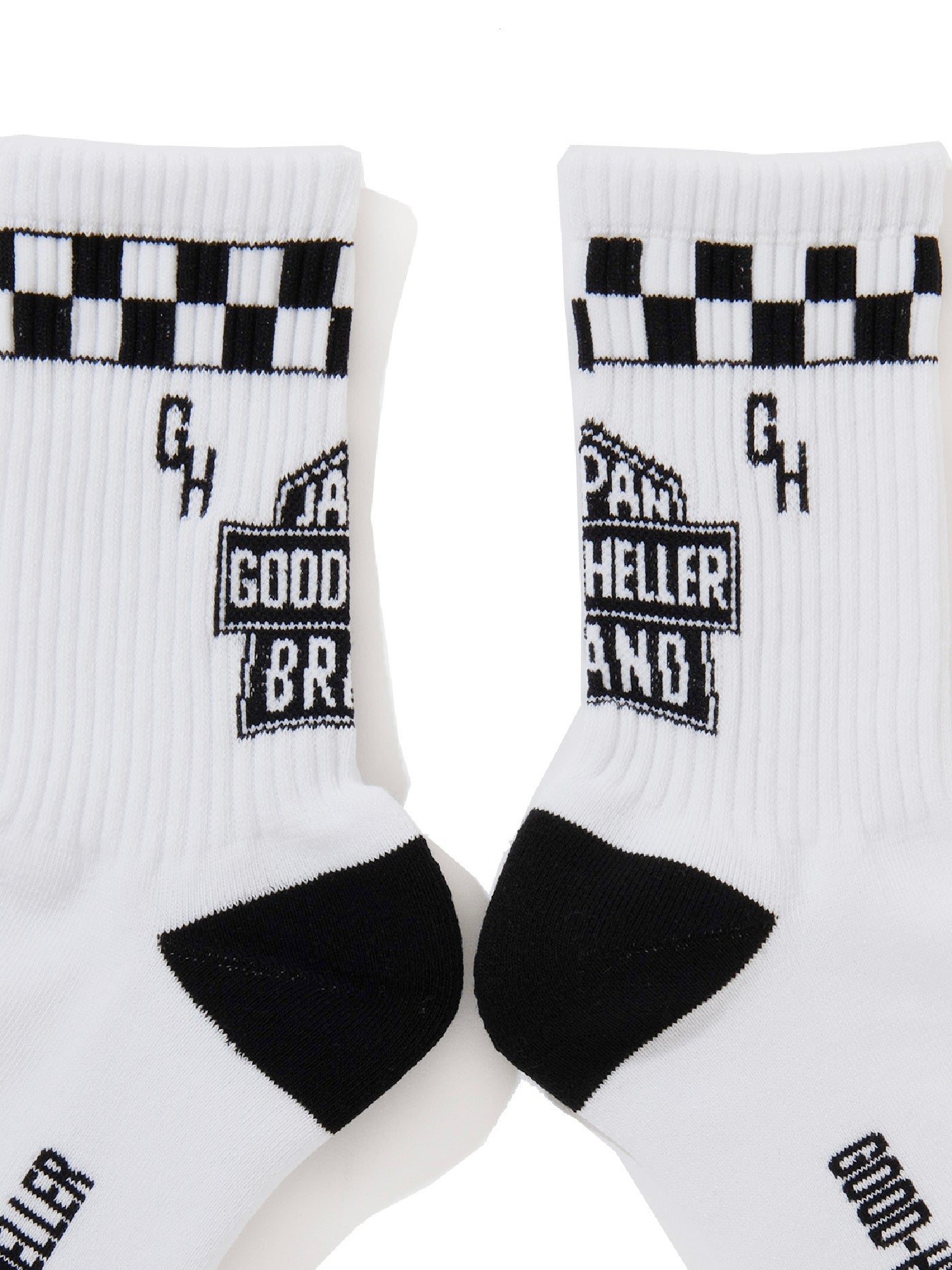 GOOD HELLER | JP GH LOGO SEMI MIDDLE SOCKS