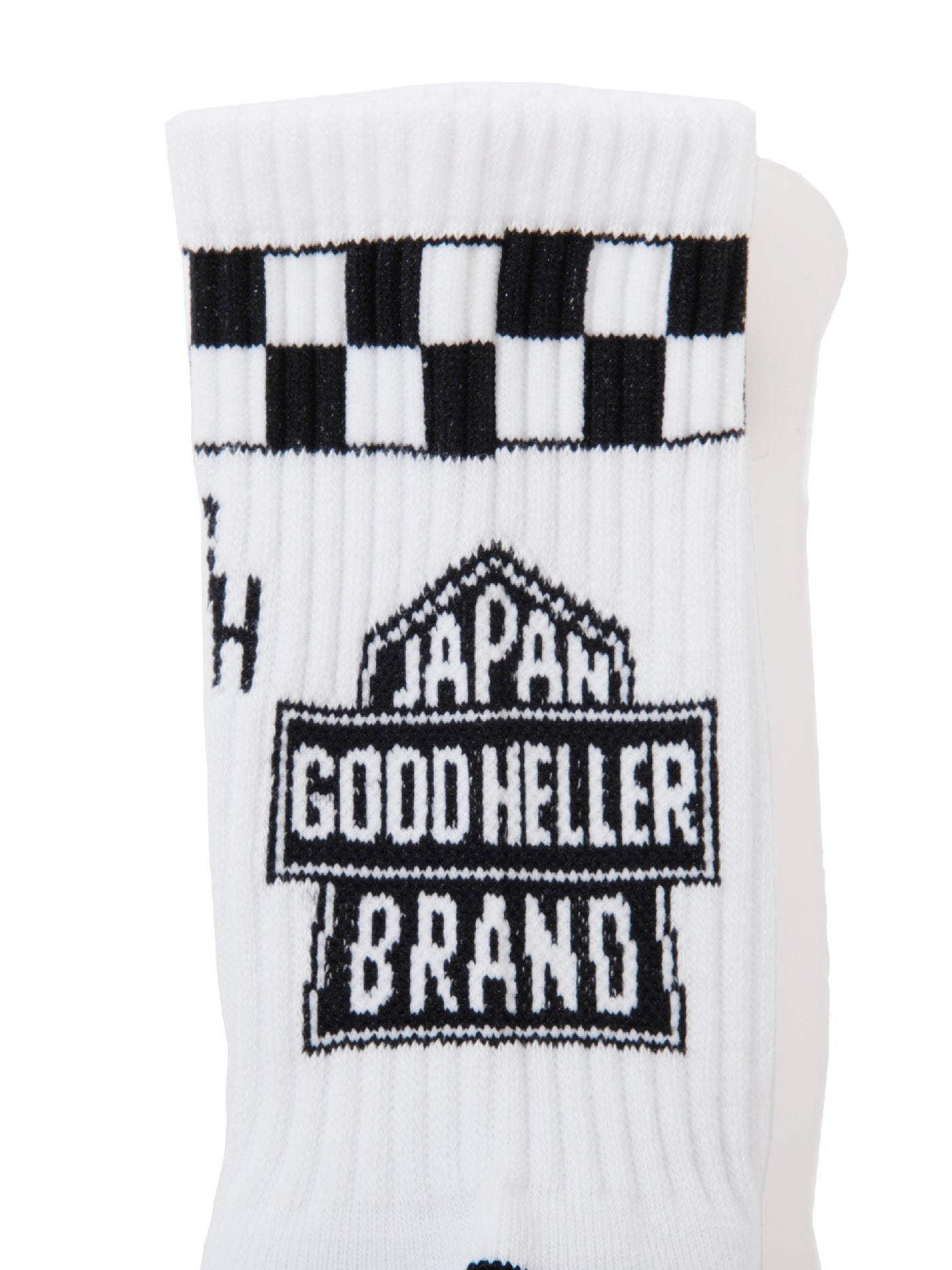 GOOD HELLER | JP GH LOGO SEMI MIDDLE SOCKS