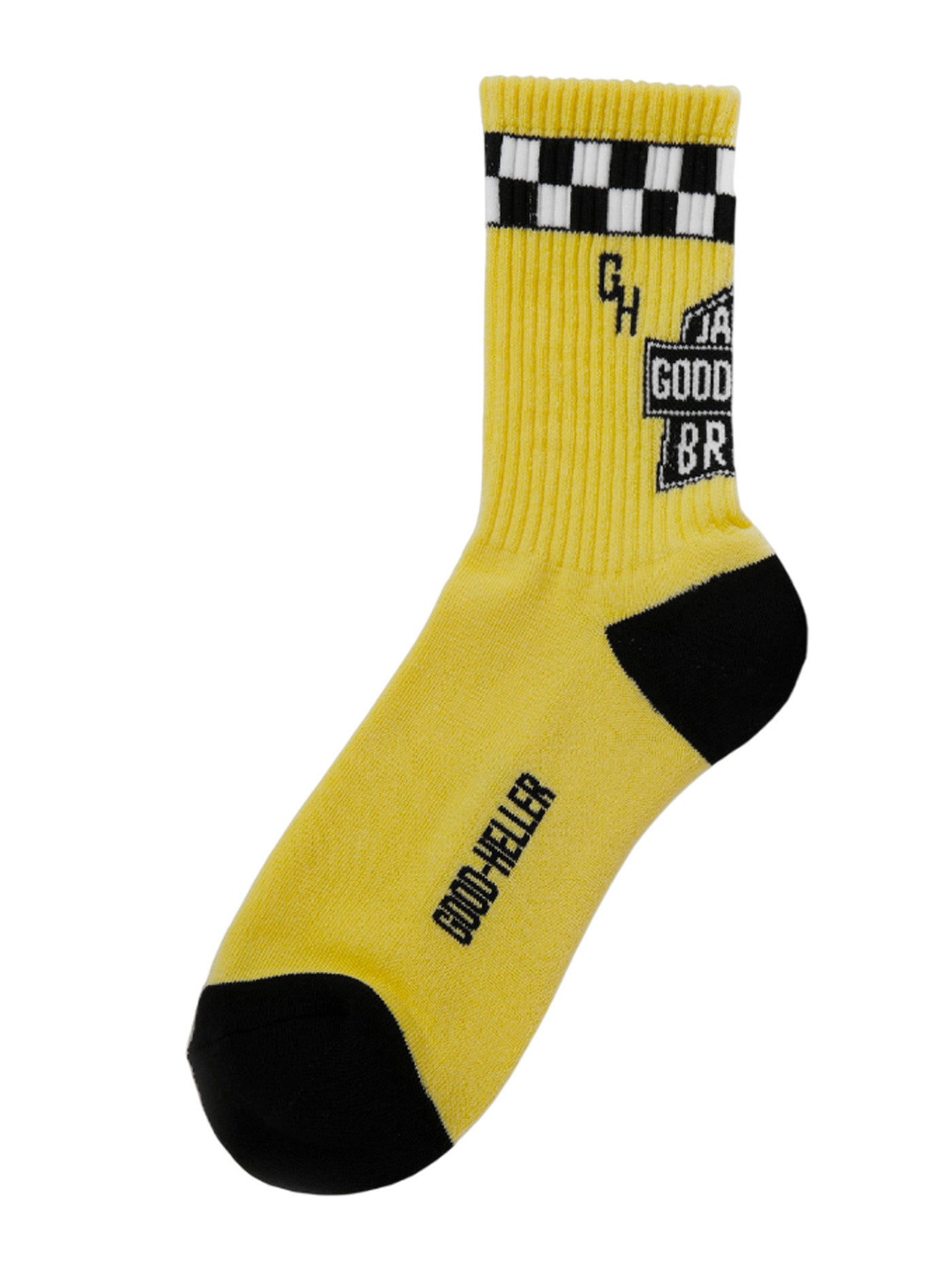 GOOD HELLER | JP GH LOGO SEMI MIDDLE SOCKS