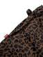 FLUTTER | The Holiday -Comfy fit- Cotton Twill Leopard Easy Short Pants - Brown