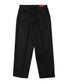 RADIALL | CNQ MOTOWN - WIDE TAPERED FIT PANTS - Black