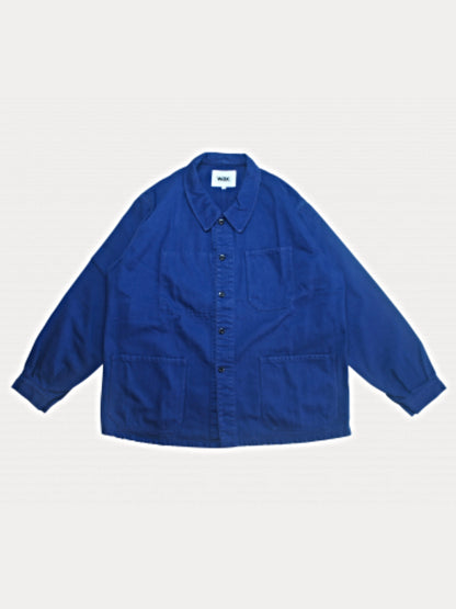 【3.20 (Fri) Release】WAX | French Work Jacket - Dark Blue