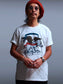 PORKCHOP | POLAR BEAR P T-SHIRT - White