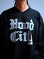 RADIALL | HOOD CITY - FOOTBALL T-SHIRT CROPPED SLEEVE - Black