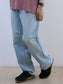 MINE Worker Straight Blue Jeans (BSC26-WSBJ)
