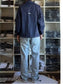 MINE Worker Straight Blue Jeans (BSC26-WSBJ)