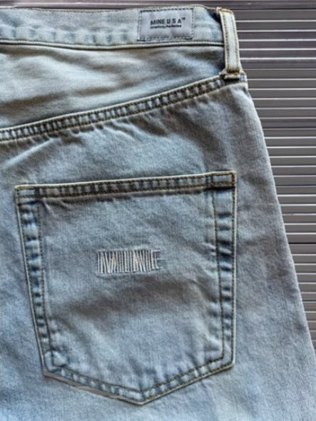 MINE Worker Straight Blue Jeans (BSC26-WSBJ)