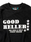 GOOD HELLER | LOGO THERMAL L/S T-SHIRT - Black