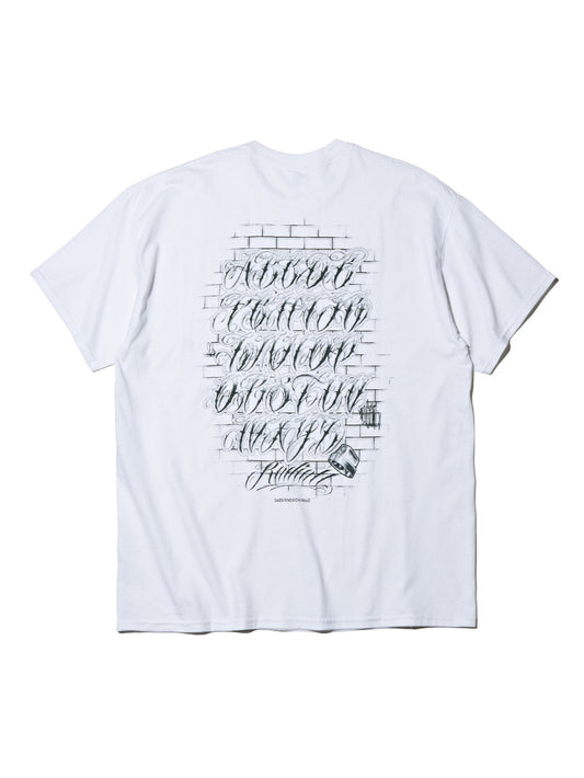 RADIALL | WALL - CREW NECK T-SHIRT S/S - White